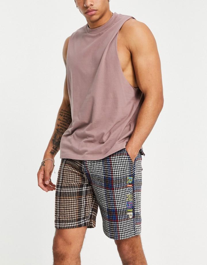 Ripndip Roygbiv Plaid Shorts In Multi
