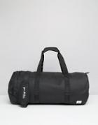 Spiral Barrel Bag In Black - Black