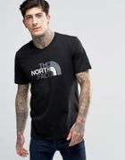 The North Face T-shirt With Easy Logo In Black - Black