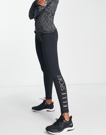 Elle Sport Signature Legging In Black