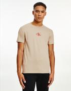 Calvin Klein Jeans New Iconic Essential T-shirt In Stone-neutral