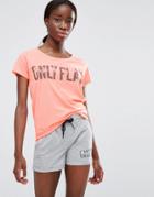 Only Play Gym T-shirt - Orange