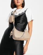 Steve Madden Bvital-s Cross Body Bag With Chain Strap In Tan-brown