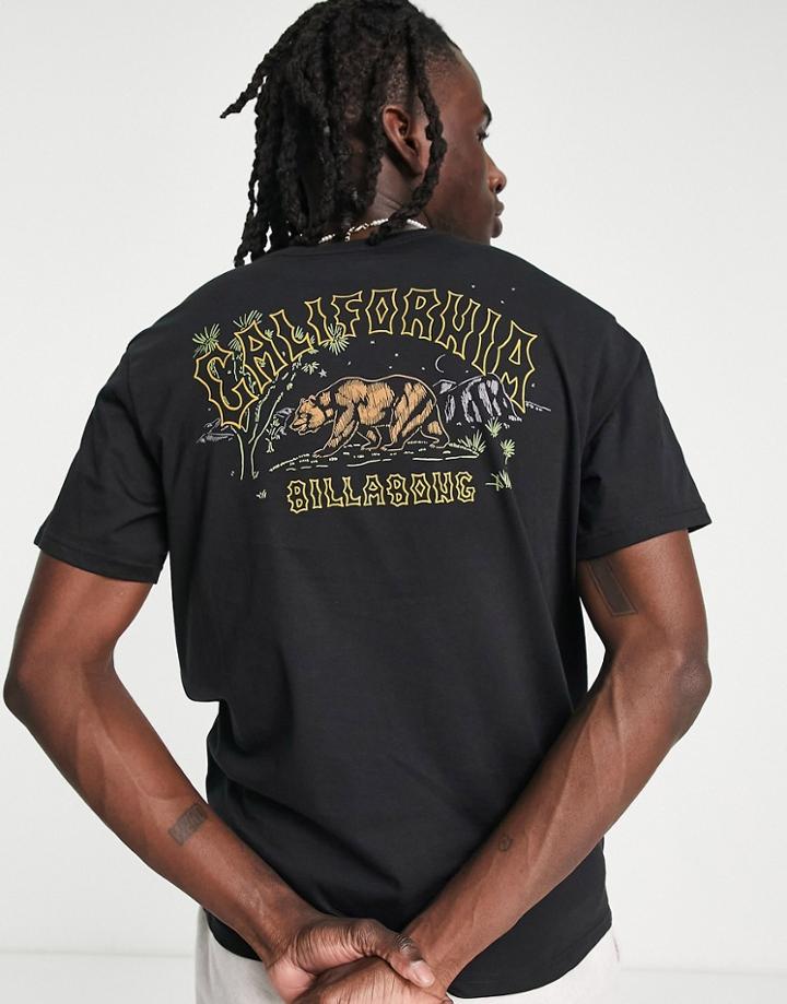 Billabong Arch Dreamy Place T-shirt In Black