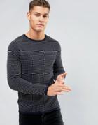 Selected Knitted Sweater - Navy