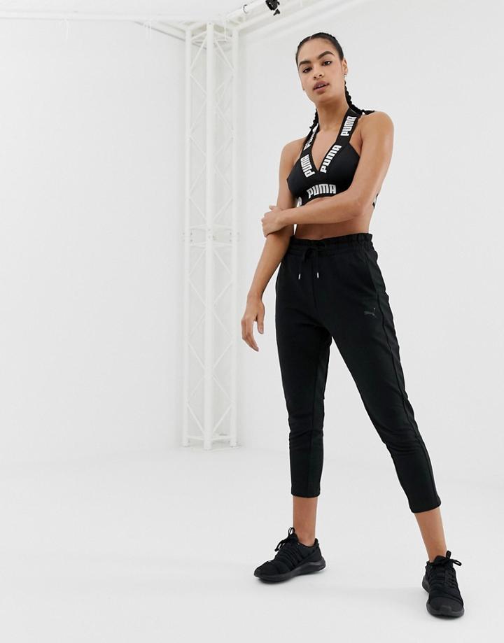 Puma Essentials Soft Pants In Black - Black