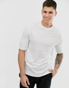 Asos Design Organic Smart Slim Fit T-shirt In White