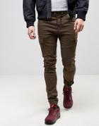 Loyalty And Faith Oscar Cuffed Cargo Pant Pants - Green