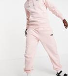 The North Face Oversized Essential Sweatpants In Pink Exclusive To Asos