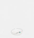 Kingsley Ryan December Birthstone Ring In Sterling Silver With Blue Zircon Crystal