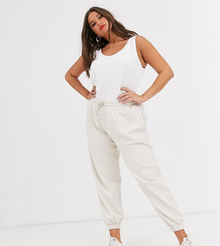 Micha Lounge Curve Fleece Jogger With Tie Waist