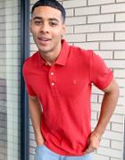 Farah Blanes Polo Shirt-red