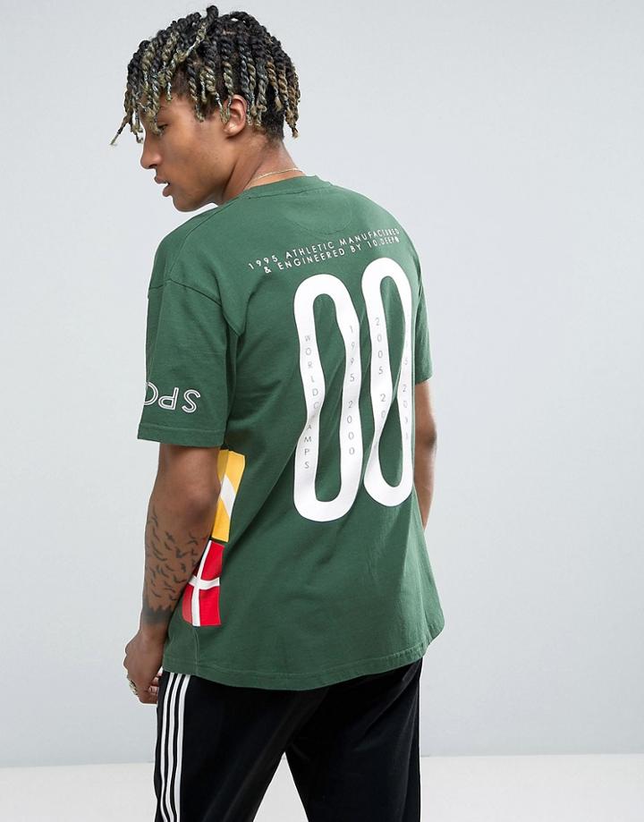 10.deep Victory Sport T-shirt - Green