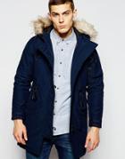 Penfield Shower Proof Paxton Insulated Parka - Navy