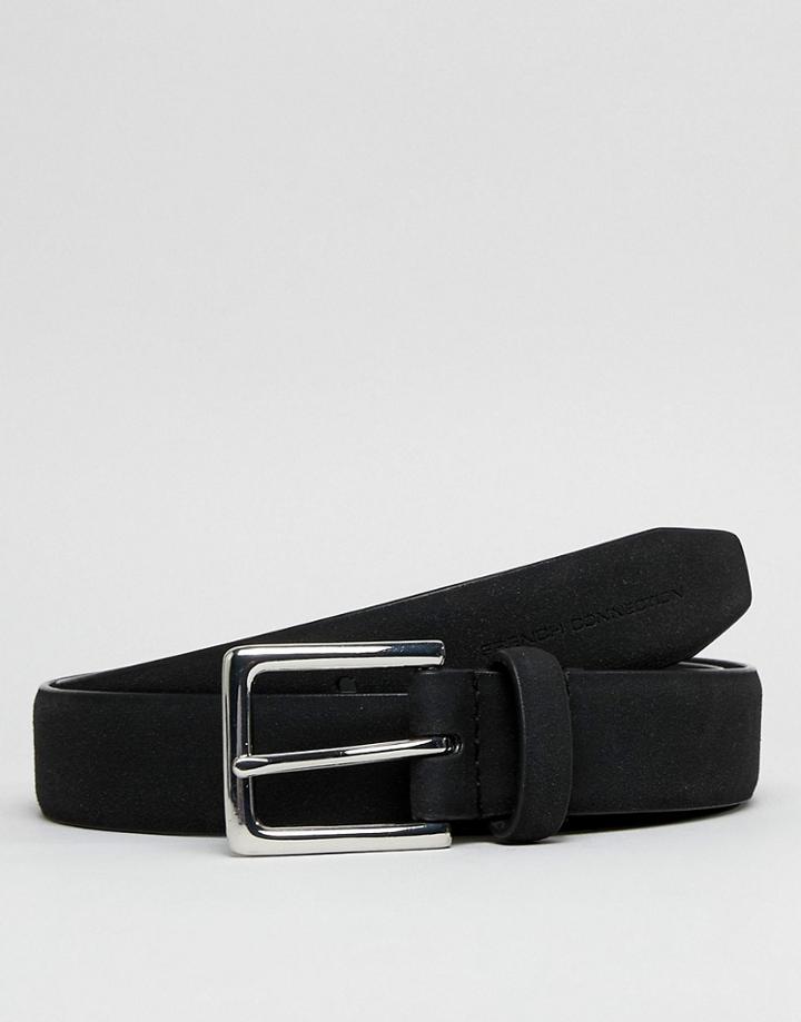 French Connection Plain Suedette Belt