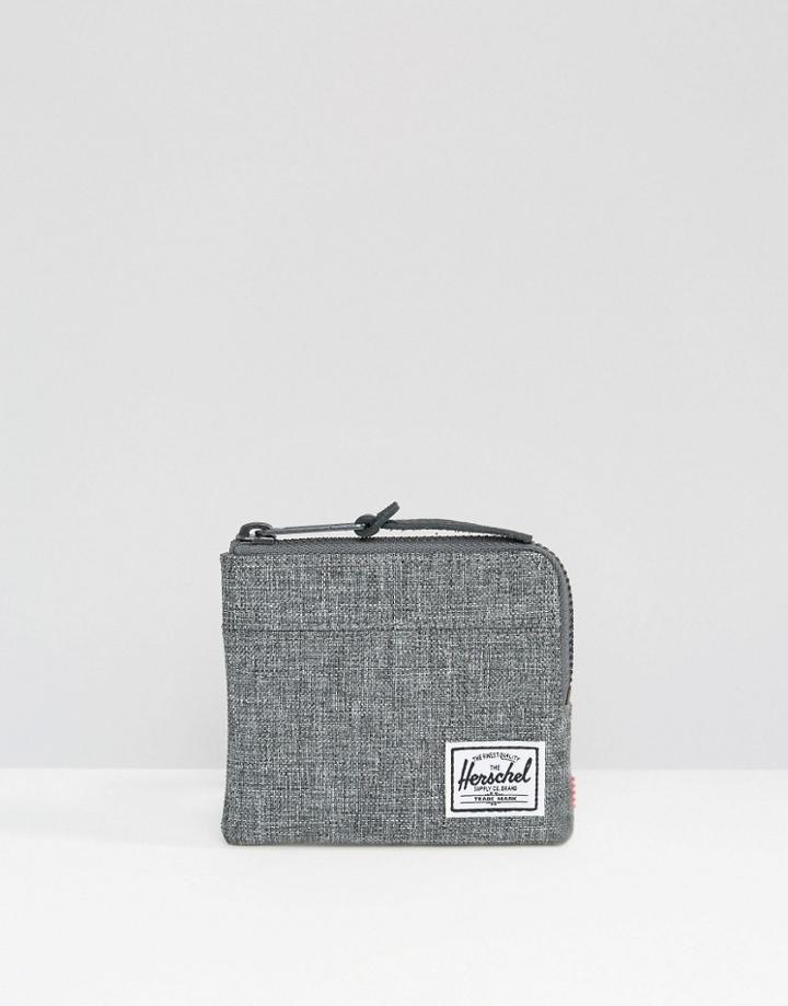Herschel Supply Co Johnny Zip Around Wallet - Gray