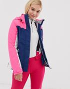 Dare 2b Ski Prosperity Jacket In Pink-multi