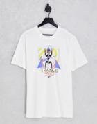 Nike Festival Graphic Logo T-shirt In White