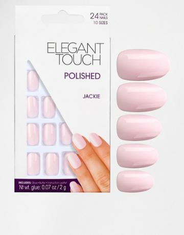 Elegant Touch Polished Nails - Garnet