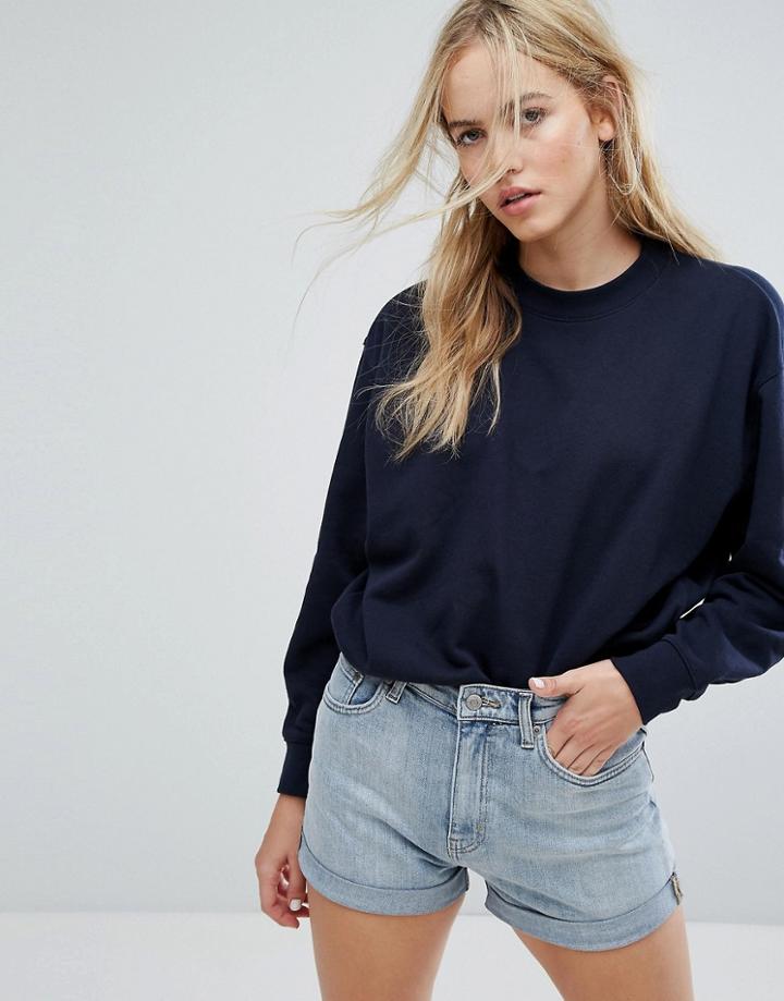 Weekday Huge Sweater - Navy