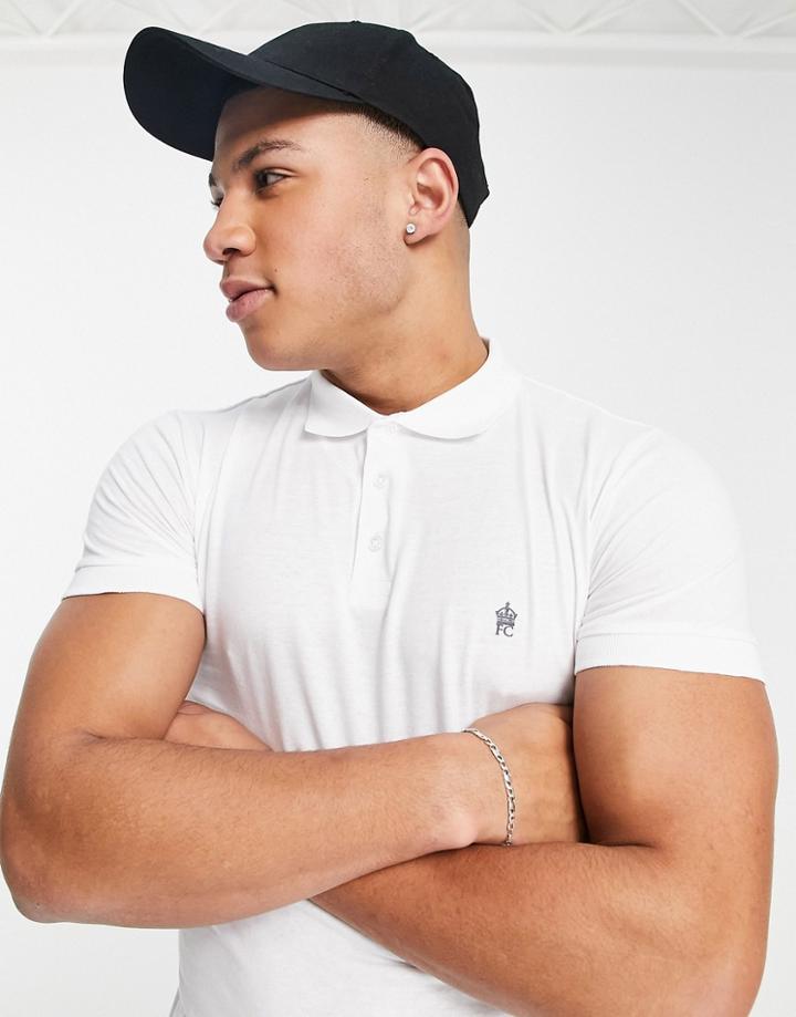 French Connection Polo In White