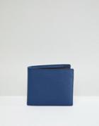 Smith And Canova Leather Wallet - Blue