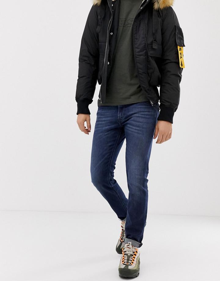 Diesel Thommer 087as Skinny Fit Jeans - Blue