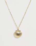 Pieces Shell Necklace In Gold - Gold