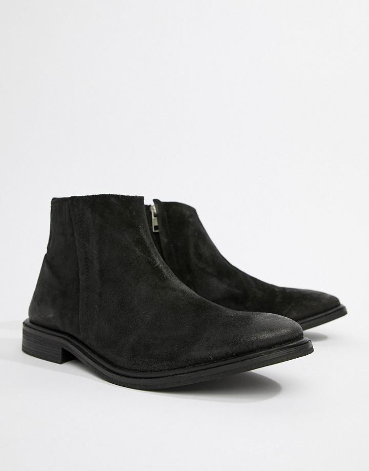 Kg By Kurt Geiger Zip Ankle Boots-black