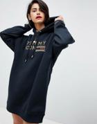 Tommy Hilfiger Icon Hoodie Dress - Black