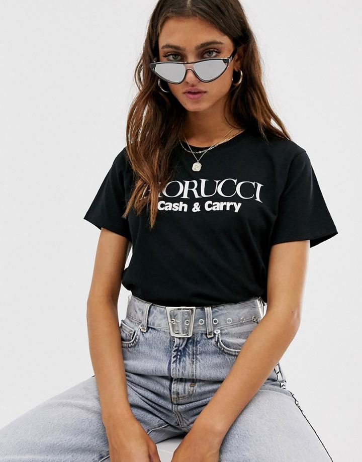 Fiorucci Logo T-shirt-black