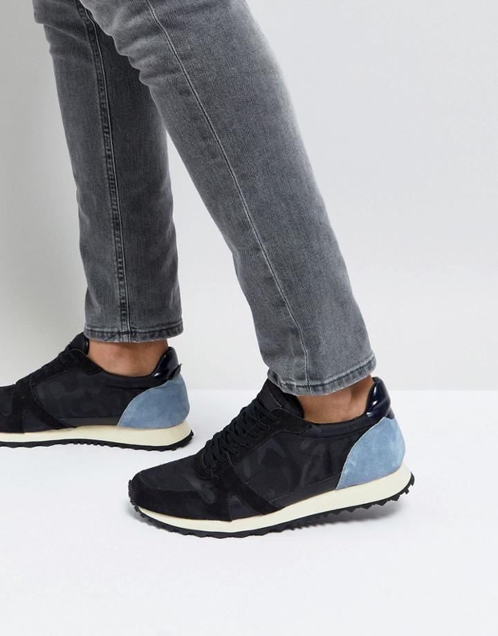 Kurt Geiger London Lamont Runner Sneakers - Black