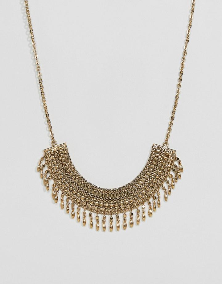 Pieces Layered Gold Chain Necklace - Gold