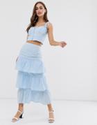 Capulet Lalaine Tiered Skirt-blue