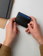 Kg By Kurt Geiger Leather Card Holder - Black