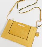 River Island Crossbody Bag In Yellow - Yellow