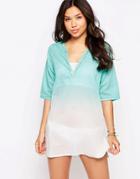 Phax Mini Beach Dress - 440 Azul Turquesa