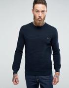 Farah Thornely Crew Neck Sweater - Green