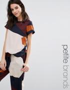 Vero Moda Petite Color Block T-shirt - Multi