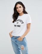 Wyldr Property Of No One T-shirt - White