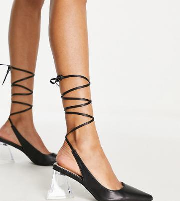 Bebo Wide Fit Brasen Heeled Shoes In Black