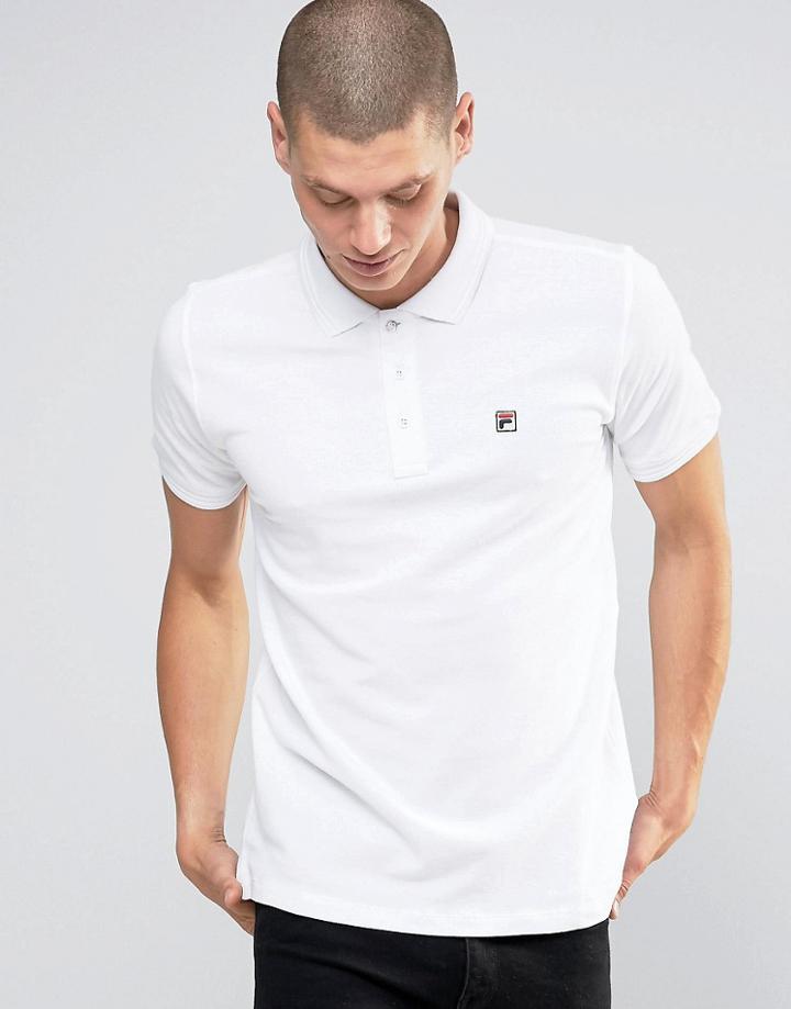 Fila Vintage Polo Shirt - White
