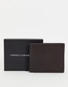 French Connection Classic Bi-fold Wallet Brown
