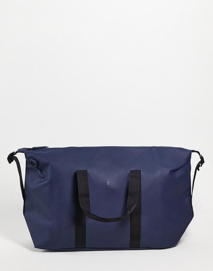 Rains 1320 Weekender Bag In Blue