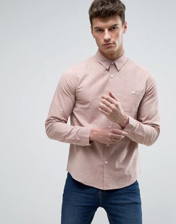Another Influence Chambrey Shirt - Pink