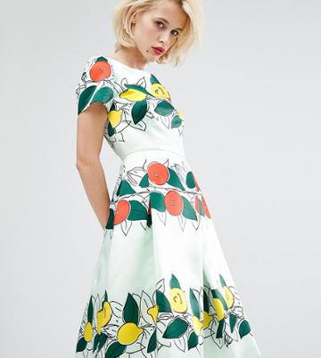 Horrockses Lucille Midi Dress - Multi
