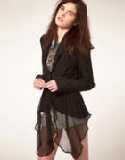 Stolen Girlfriends Club Blazer With Racer Back - Black