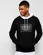 Rascals Hoodie With Patch Logo - Black