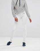 Ichi Skinny Jean With Zip Detail - White