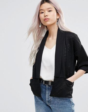 Wal G Cardigan - Black